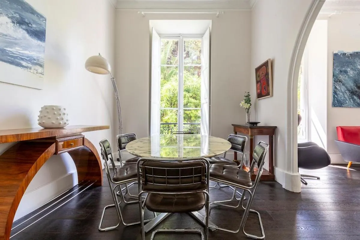 Carre D'Or, Superbe Apartment Sur Jardin, Elegant Et Ensoleille Nice
