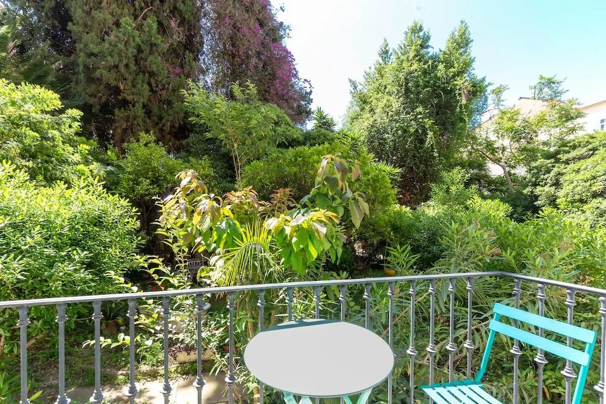 Carre D'Or, Superbe Apartment Sur Jardin, Elegant Et Ensoleille Nice 0*,