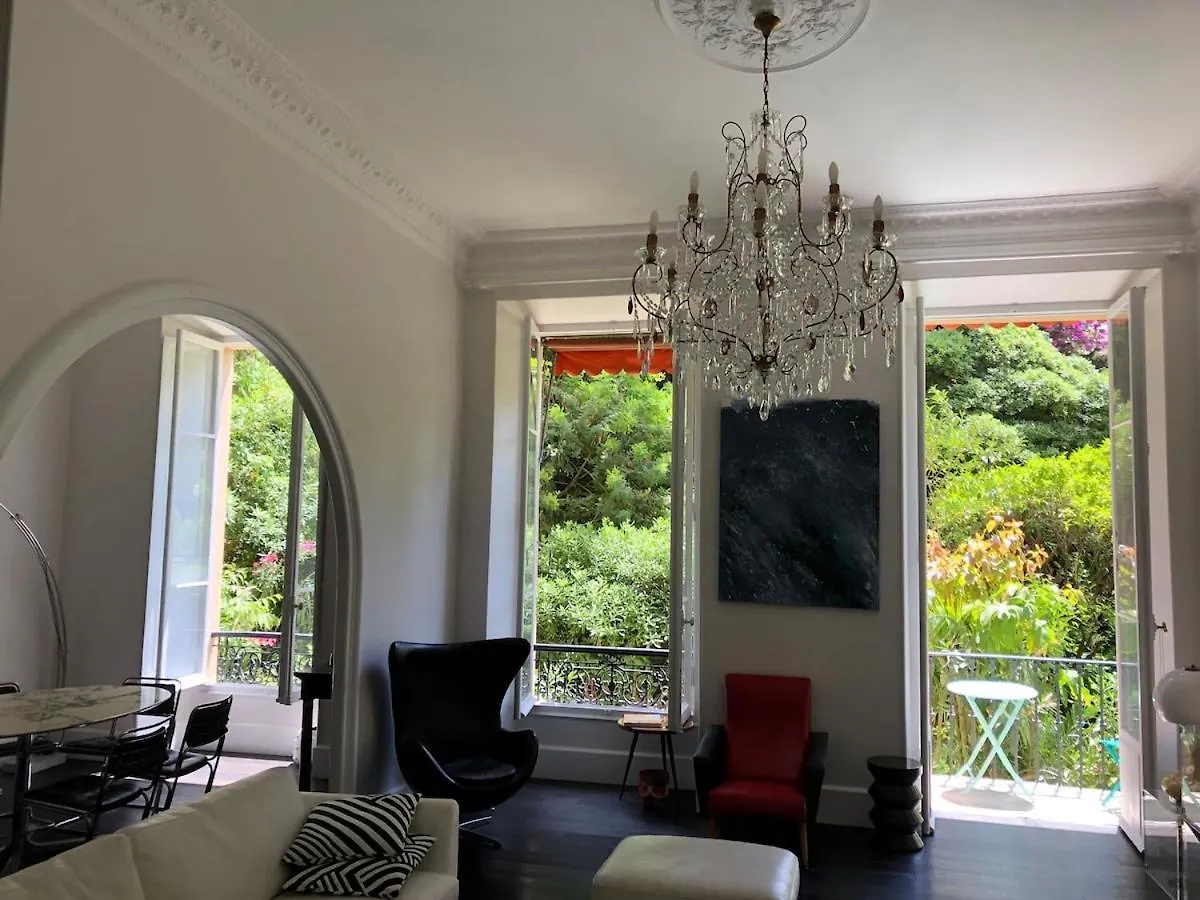 Carre D'Or, Superbe Apartment Sur Jardin, Elegant Et Ensoleille Nice France