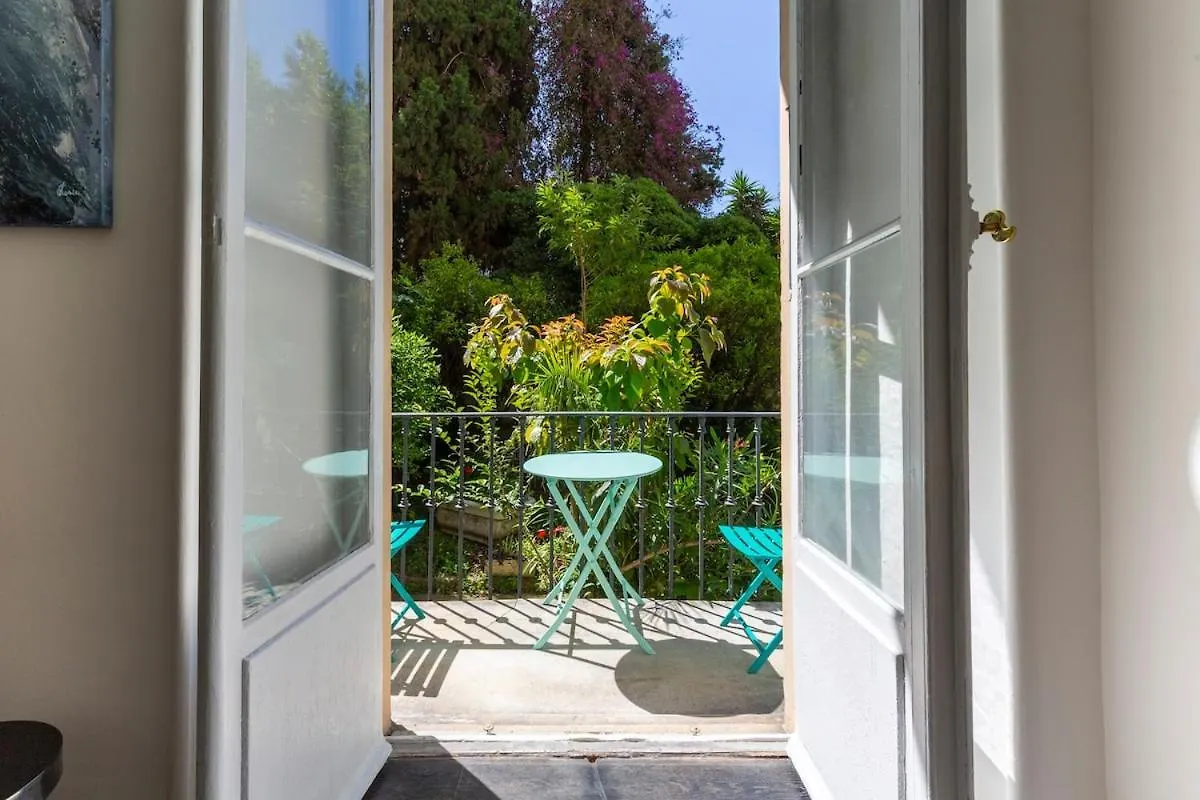 Carre D'Or, Superbe Apartment Sur Jardin, Elegant Et Ensoleille Nice