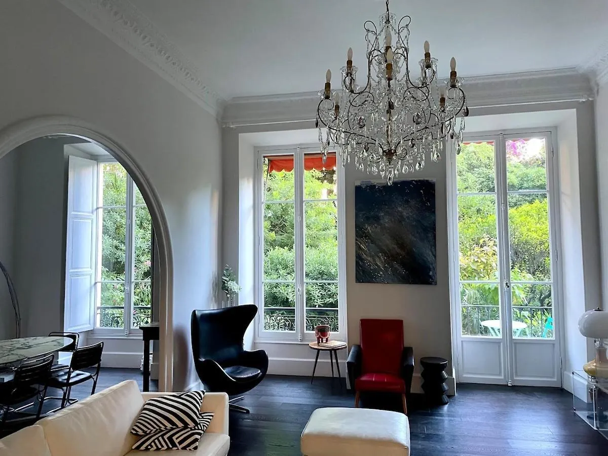 Carre D'Or, Superbe Apartment Sur Jardin, Elegant Et Ensoleille Nice