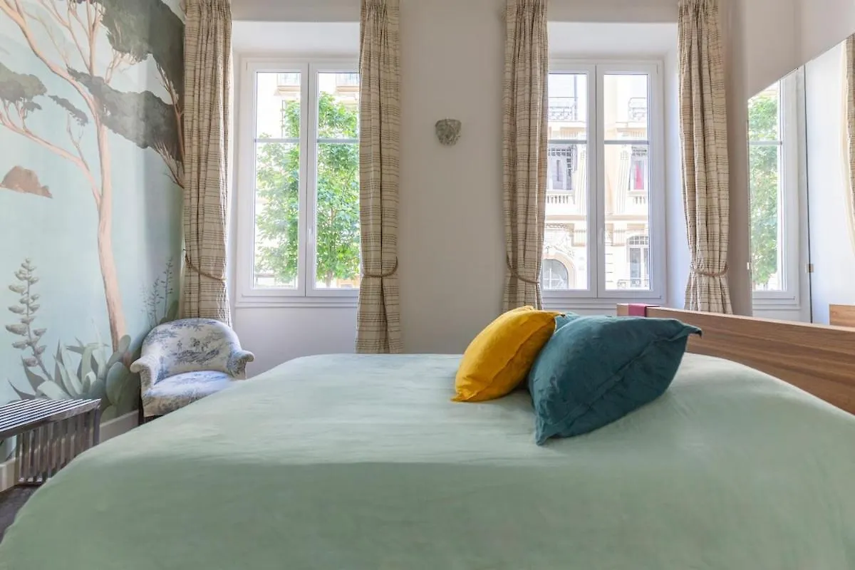 Carre D'Or, Superbe Apartment Sur Jardin, Elegant Et Ensoleille Nice 0*,